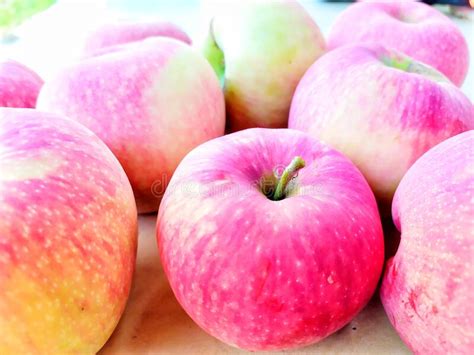Fresh Fruit Red Apples Stock Photo Image Of Colourful 192374734