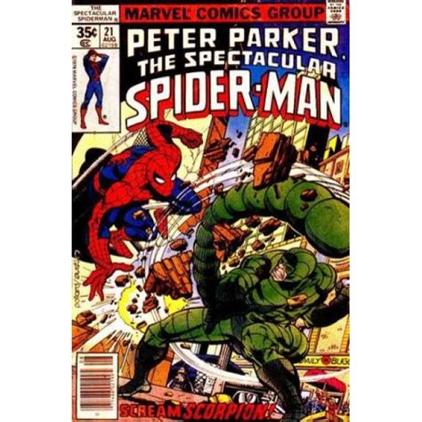 1978 08 The Spectacular Spider Man 21 Comics Elephant Bookstore