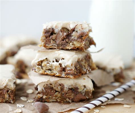 Check spelling or type a new query. Oatmeal Chocolate Chip Bars with Browned Butter Frosting ...