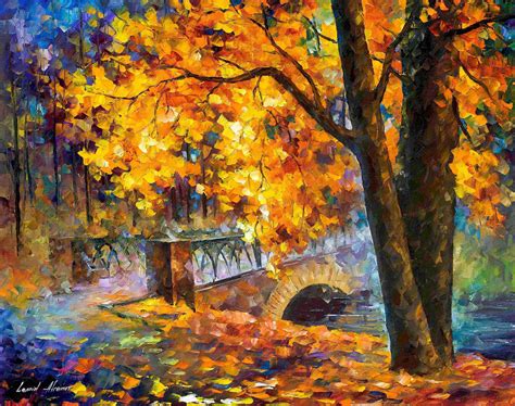 Bridge Of Inception Original Oil Painting On Canvas By Leonid Afremov