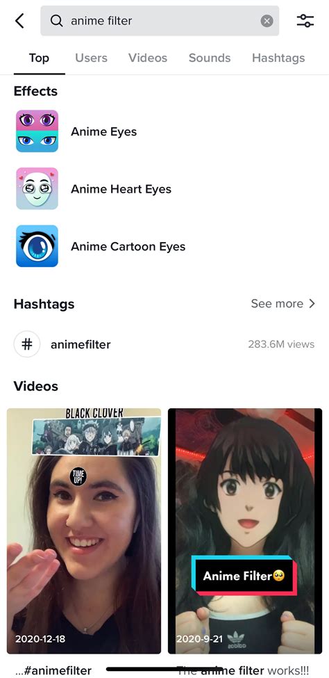 How To Search For Filters On Tiktok