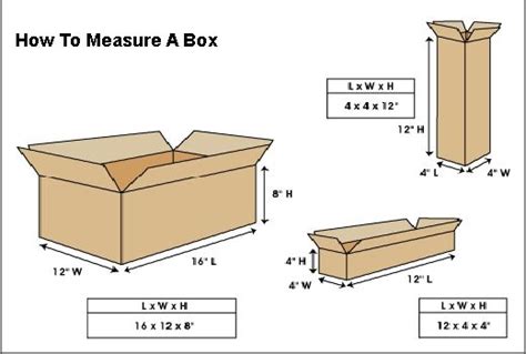 Dimensions Of A Box