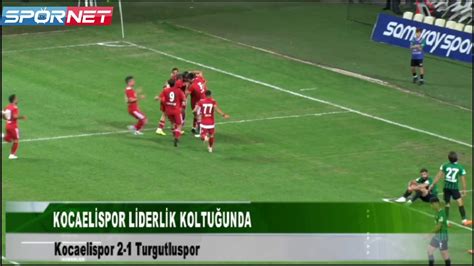 Kocaelispor Turgutluspor 2 1 YouTube