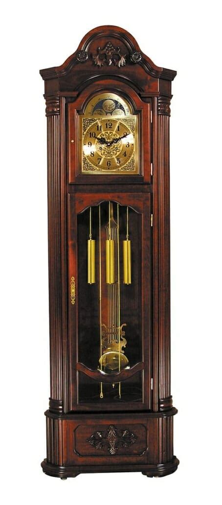 English Home Interiors Classic Gentlemans Decor Grandfather Clock