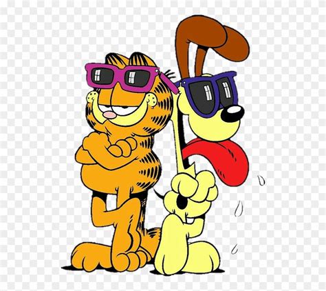 Garfield And Odie Garfield And Odie Cartoon Clipart 424298