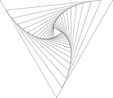Drawing Geometric Whirls With Templates Geometric Art Geometry Art