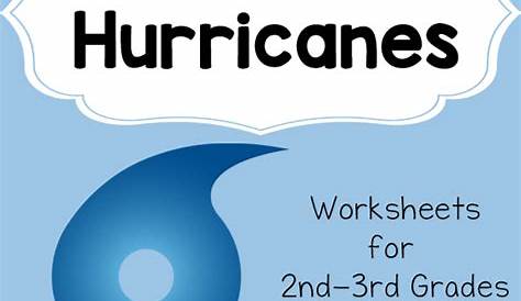 All About Hurricanes Resource Packet - Mamas Learning Corner