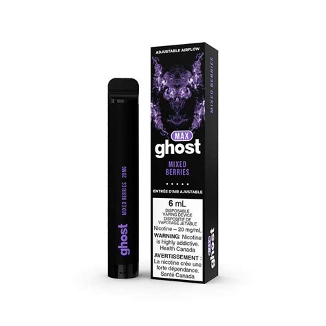 Ghost Max Disposable Vape Device Mixed Berries Bay Vape