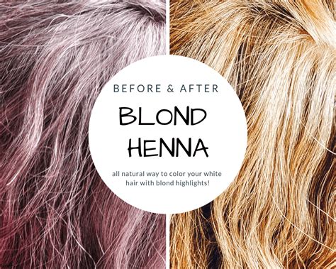 Blonde Henna Hair Recipe To Cover Grays Organic Beauty Recipes