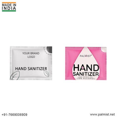 Hand Sanitizer Sachets Packaging Type Pouch At Rs 045piece In New