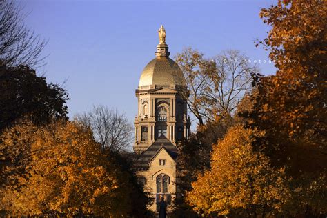 Golden Dome The University Of Notre Dame Main Administrati Flickr