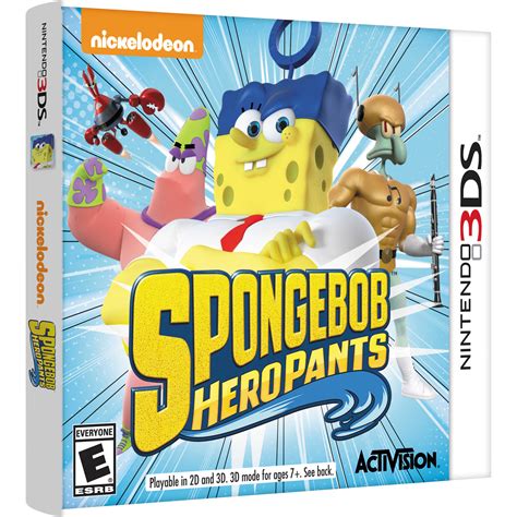 Activision Spongebob Heropants Nintendo 3ds 77051 Bandh Photo