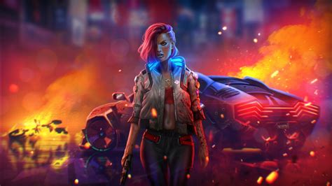 102655 video game hd wallpapers and background images. Cyborg Digital Fan Art Games 4K HD Cyberpunk 2077 ...