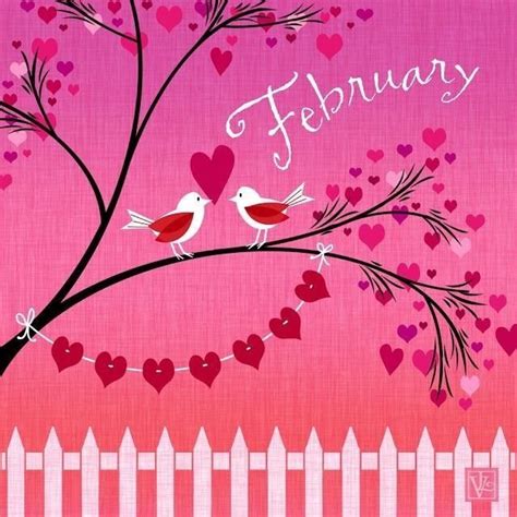 Happy February Whatsapp Images Welcome February February Valentines