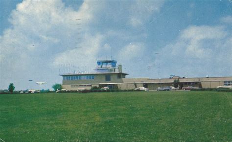 Waterloo Iowa Airport Terminal Postmarked June 16 1963 Flickr