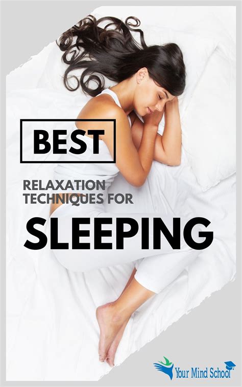 Best Relaxation Techniques For Sleeping Relaxation Techniques For