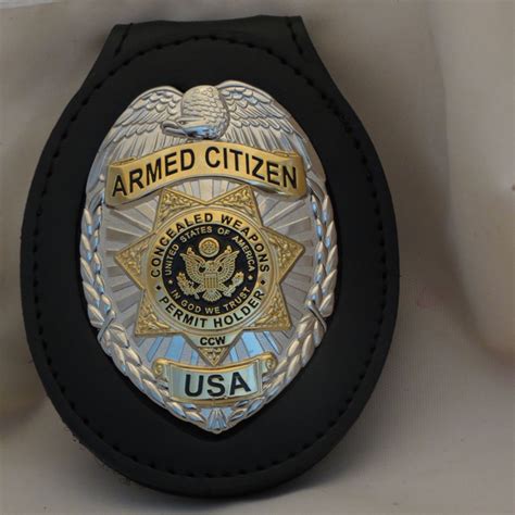 Silver Oval Security Enforcement Officer Badge Org Badge