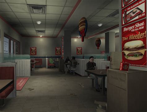 Burger Shot Interior By Gta Ivplayer On Deviantart