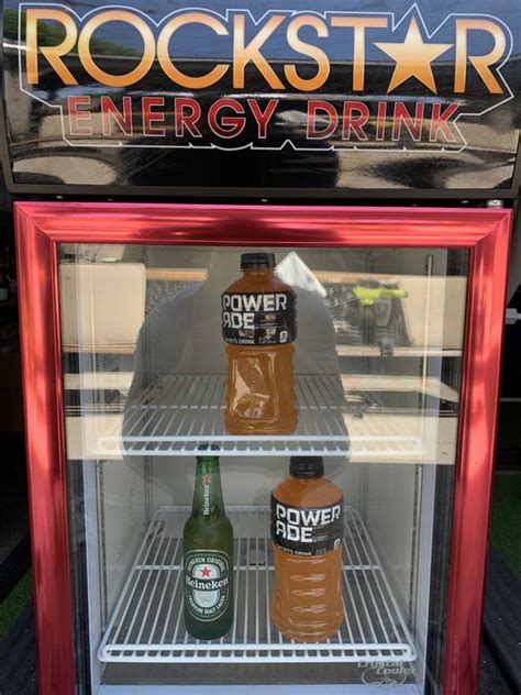 Rockstar Energy Drink Mini Refrigerator Mini Fridge Cooler For Sale