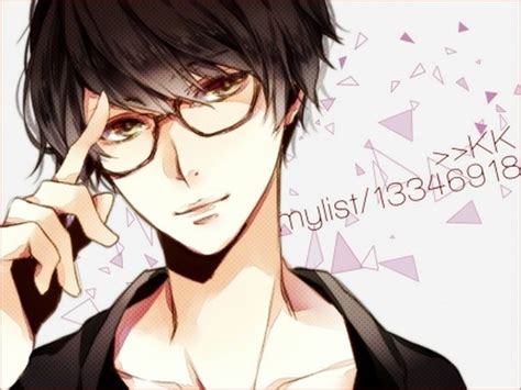 10 Best For Serious Anime Guy With Black Hair And Glasses Escaping Blogs