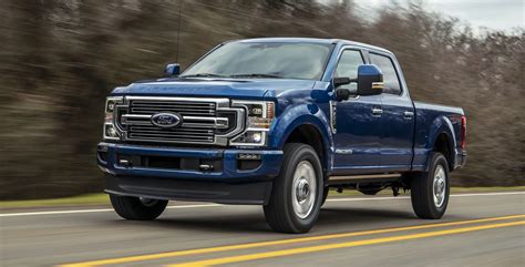 2022 Ford Super Duty King Ranch And Platinum Will Boast Standard 4x4