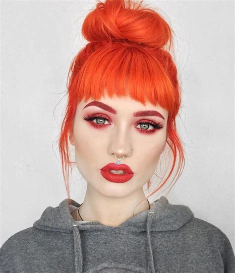 35 Edgy Hair Color Ideas To Try Right Now Orange Hair