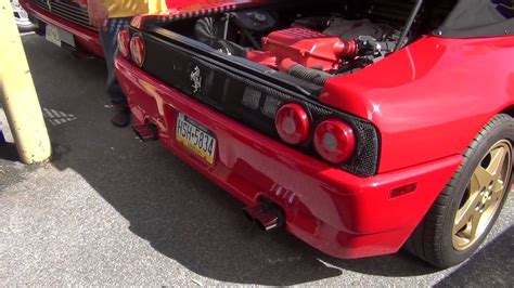 This is the result when engineers take an amazing street car, lower the weight and add horsepower. Exhaust Sound Ferrari 348 Spider - YouTube