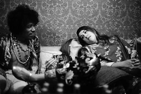 Michelle Phillips Mama Cass With Jimi Hendrix The Mamas The Papas