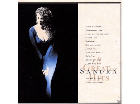 Sandra Greatest Hits Cd Sandra Auf Cd Online Kaufen Saturn