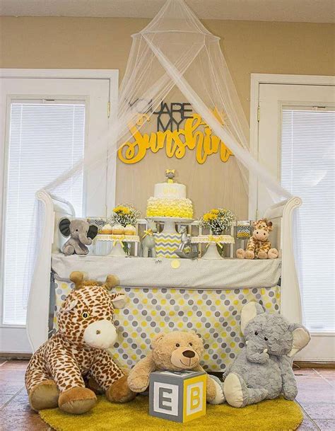 You Are My Sunshine Baby Shower Party Ideas Photo 1 Of 23 Unisex