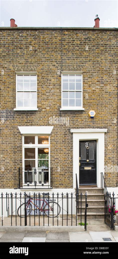 Central London Terraced House Stock Photo Alamy