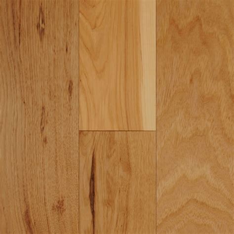 Bellawood 12 In X 5 In Matte Hickory Natural Engineered Hardwood