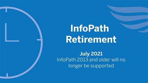 July 2021 Time Is Running Out To Replace Infopath Forms In 2021 How