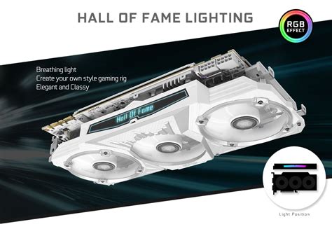 Galax Geforce Gtx 1080 Hof Hall Of Fame Hof Graphics Card