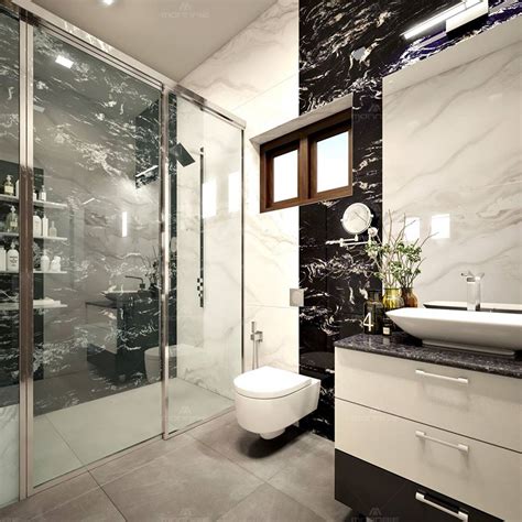 Inspiring Bathroom Design Ideas Monnaie Interiors Pvt Ltd Modern