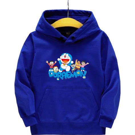 Jual Sweater Hoodie Anak Laki Laki Perempuan Karakter Doraemon Shopee