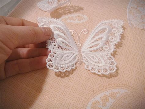 Butterfly 3d Three Dimensional Fsl Free Standing Lace Machine