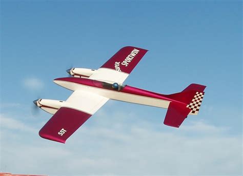 Super Sportwin Twin Engine Sport Model Airplane Kit