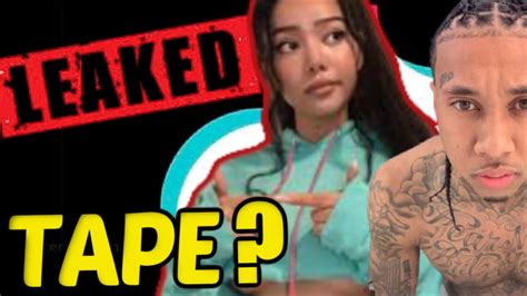 alleged leaked tape of bella poarch and tyga getting very close together vid trending