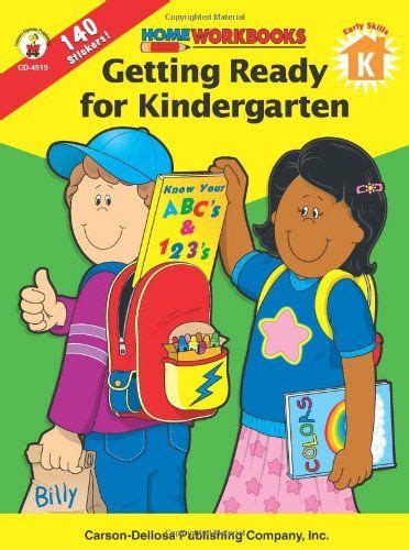 Getting Ready For Kindergarten Home Workbooks By Carson Dellosa Publishing Amazon