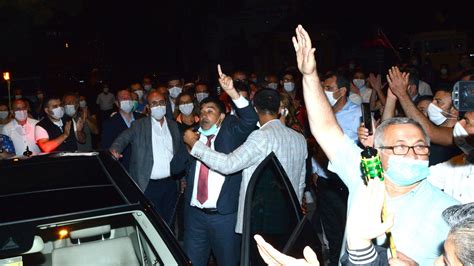 Kırşehir de yürüyüşe vali izin vermemişti Koronavirüs kaptılar