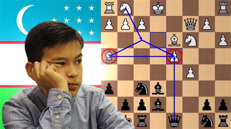 How to set up the chess board. 2nd Youngest Chess Grandmaster in History | Nodirbek ...