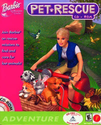 Barbie Pet Rescue Cd Rom For Windows 2000 Mobygames