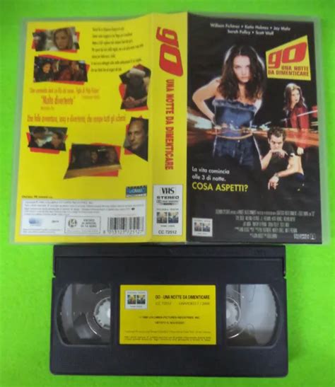 2000 Katie Holmes Columbia F203 Vhs Movie Go A Night To Forget No Dvd