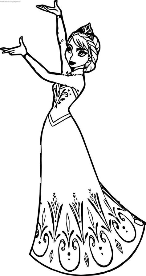 Elsa Queen This Coloring Page | Elsa coloring, Mermaid coloring pages