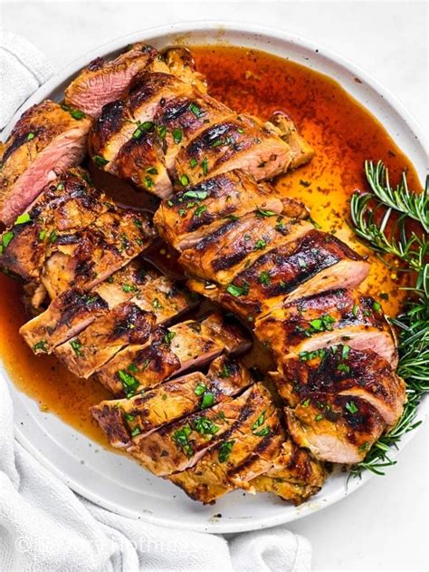 Pork Tenderloin Marinade Recipe Savory Nothings