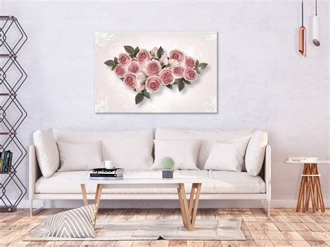 ROSEN BLUMEN Wandbilder xxl Bilder auf Vlies Leinwand ... Wandbilder fürs wohnzimmer in gigantischen formaten.