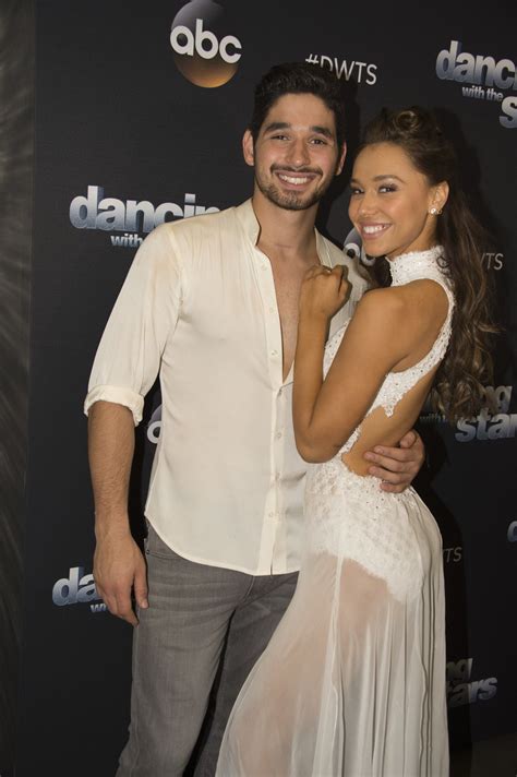 Dancing With The Stars Couple Alexis Ren And Alan Berstens Chemistry