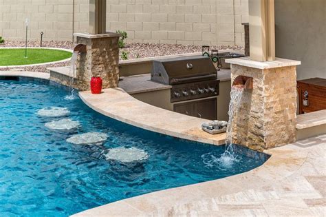 Custom Swimming Pool Features — Presidential Pools Spas And Patio Of