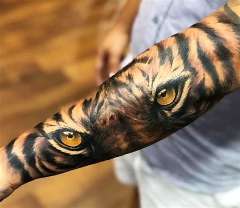 Tiger Eyes Tattoo